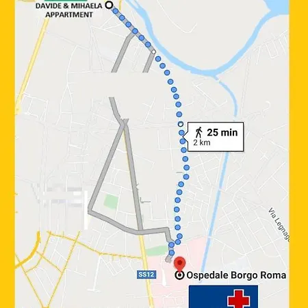 Lägenhet La Casa Di Davide Con Giardino E Garage